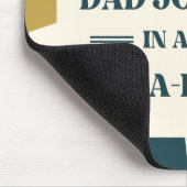 レトロおもしろいパパジョーク父のパパのための日贈り物 マウスパッド (コーナー)