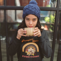 レトロおもしろいパンプキンスパイスオールデイズ秋ドリンクコージー