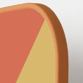 レトロおもしろいパーソナライズされたピックボールパドル ピックルボールラケット (左詳細)