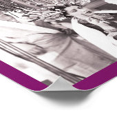 レトロおもしろいヘアサロン ポスター (角)