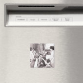 レトロおもしろいヘアサロン マグネット (インサイチュ (食洗機))