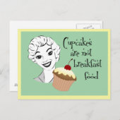 レトロおもしろいママことわざはがき ポストカード (正面/裏面)