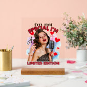 レトロおもしろいレディーワードアート アクリルサイン (ウェディング)