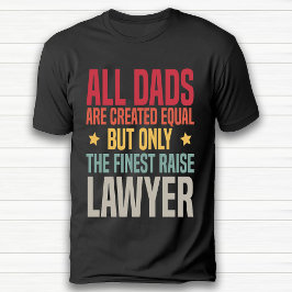 レトロおもしろいヴィンテージ弁護士パパリタイアメントブラック Tシャツ