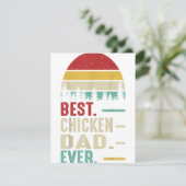 レトロおもしろいヴィンテージ誕生日│農家の装飾 招待状 (スタンド正面)