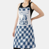 レトロおもしろい主婦エプロン料理ユーモア エプロン (インサイチュ)