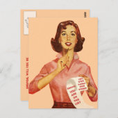 レトロおもしろい提案 ポストカード (正面/裏面)