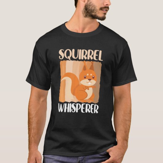レトロおもしろい森林動物ヴィンテージひげ Tシャツ (正面)