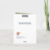 レトロおもしろい誕生日カード – ファーツを信頼 カード (裏面)