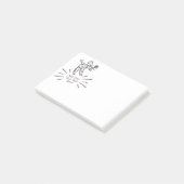 レトロおもしろい・メガホンマンが君のメッセージを放送 ポストイット (アングル)