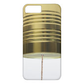レトロおもしろい Tin Can String電話 Case-Mate iPhoneケース (裏面)