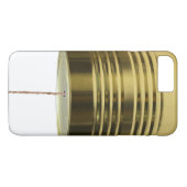 レトロおもしろい Tin Can String電話 Case-Mate iPhoneケース (裏面(横))