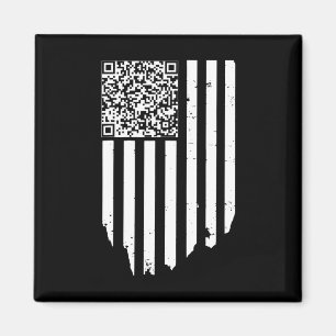 レトロおもしろいQrトランプ踊りダンスコード マグネット