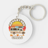 レトロおもしろいSt patricks dayキャンプシェナニガンズ キーホルダー (裏面)