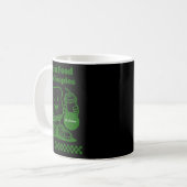 レトロおもしろうんち大人お笑いTシャツ コーヒーマグカップ (正面左)