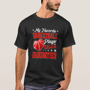 レトロお気に入りのバスケットボール選手が私をグランドと呼ぶ Tシャツ