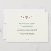 レトロお洒落クリスマストラック小規模企業 シーズンカード (裏面)