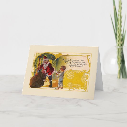 レトロお洒落グリーティングカード シーズンカード (正面)