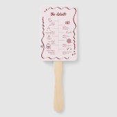 レトロお洒落ドードルアート |結婚へようこそ ハンドファン (裏面)