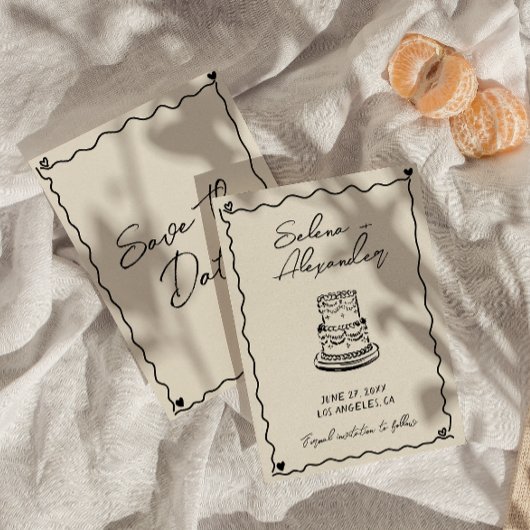 レトロお洒落ハ書ド結婚ズ セーブザデート