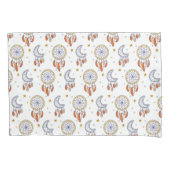 レトロお洒落マンダラボホパターン 枕カバー (正面左)