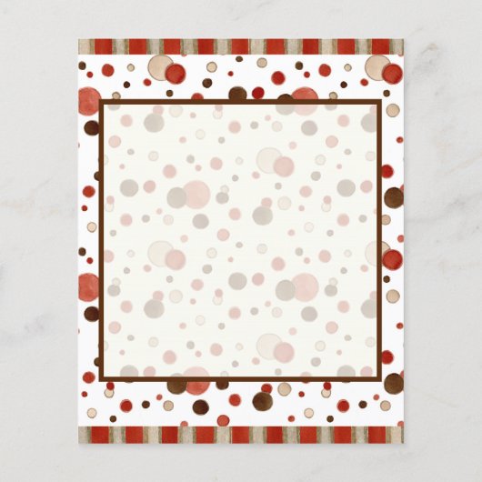 レトロかわいい靴下モンキーボーイベビーシャワーアドバイス (裏面)