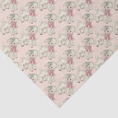 レトロかヴィンテージイースターまたは新生児の子ヒツジ 薄葉紙 (詳細)