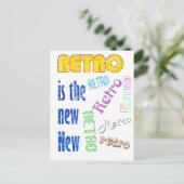 レトロが新しい ポストカード (スタンド正面)