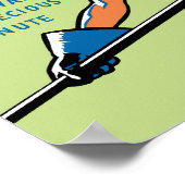 レトロが熱く動保く ポスター (角)