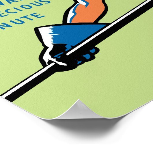 レトロが熱く動保く ポスター (角)