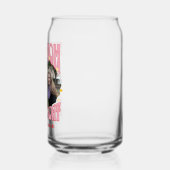 レトロこのママはヤギの写真マグカップ ガラス缶 (左)