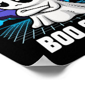 レトロこれは、いくつかのブーシートかわいい幽霊ハロウィーン ポスター (角)