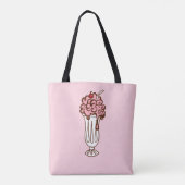 レトロさくらんぼソダトートバッグ トートバッグ (裏面)