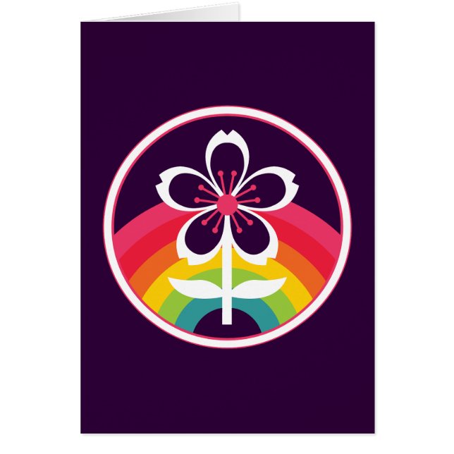 レトロさくらんぼ花 (正面)