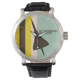 レトロすごい音速輸送機 腕時計