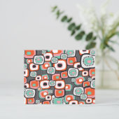 レトロすし花場ありがとうはがき ポストカード (スタンド正面)