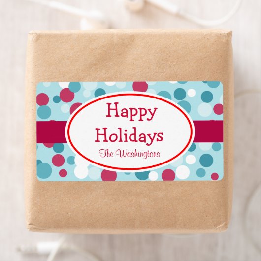 レトロすてきのドットラベル ラベル (インサイチュ)