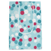 レトロすてきクリスマス抱き枕 ミディアムペーパーバッグ (裏面)