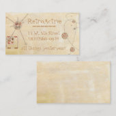 レトロすべての事 名刺 (正面/裏面)