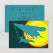 レトロつるグラ 招待状 (正面/裏面)