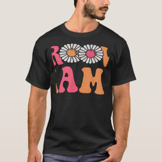 レトロでグルービーなママとお揃いのファミリーファーストバースデーパーティー Tシャツ