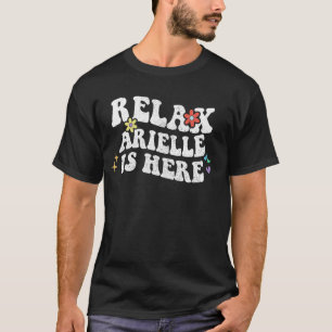 レトロでグルービーなリラックス アリエールがおかしい お母さんの Tシャツ
