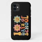 レトロでグルービーな100日間の学校生活先生キッズ Case-Mate iPhoneケース (裏面)