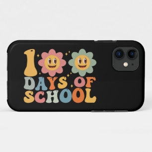 レトロでグルービーな100日間の学校生活先生キッズ iPhone 11 ケース