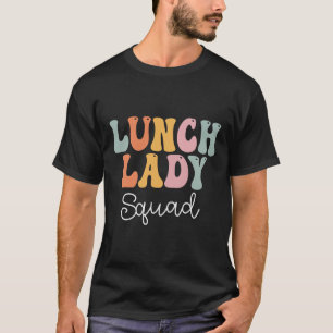 レトロでグルーヴィな給食のおばちゃんズ 初日 Tシャツ