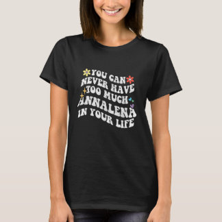レトロでグルーヴィーなアナレナはどれだけあってもいい Tシャツ
