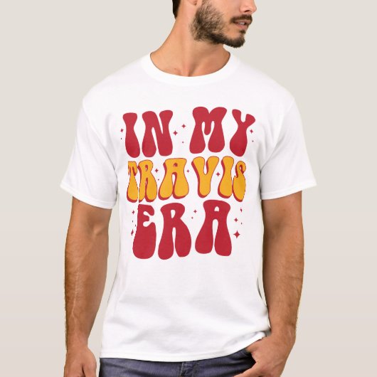 レトロでグルーヴィーな私のトラヴィス時代 Tシャツ (正面)