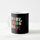 レトロで私のベーキング時代groovy コーヒーマグカップ (正面左)