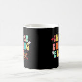 レトロで私のベーキング時代groovy コーヒーマグカップ (中央)