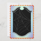 レトロで面白いハロウィンカード (裏面)